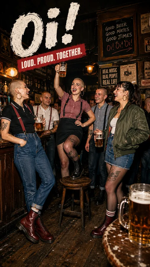 Oi! Loud. Proud. Together.