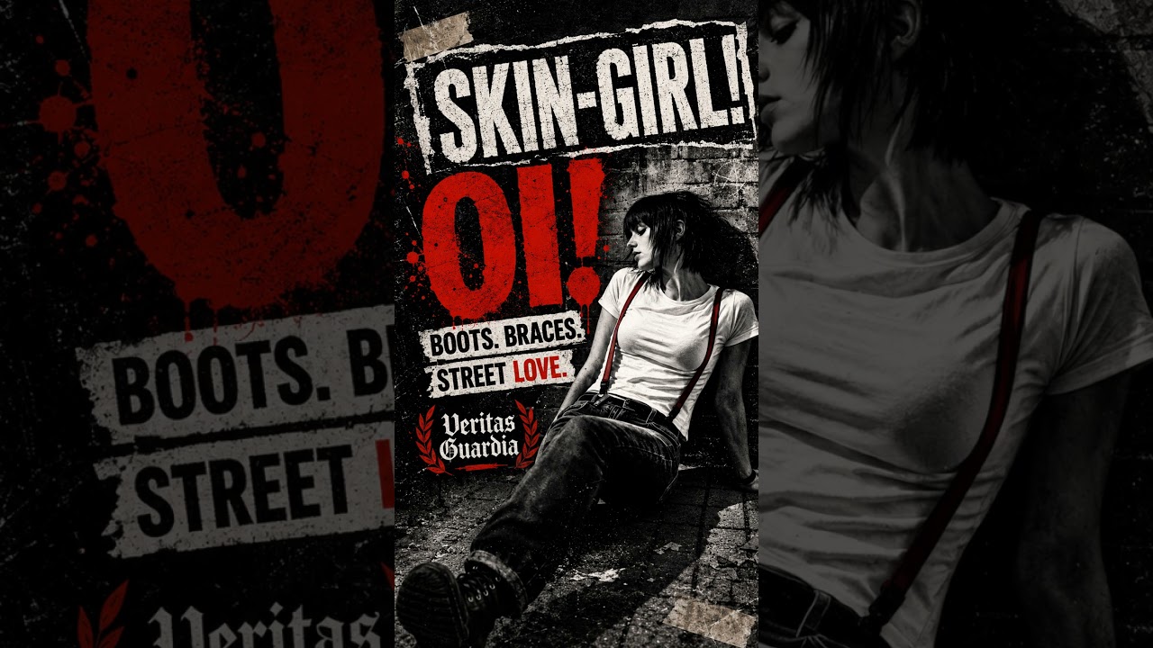 Vorschaubild: Skin-Girl! Oi! ❤️ Deutschrock & Streetpunk #shorts